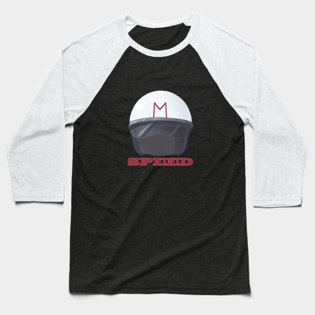 Speed Racer Baseball T-Shirt by saedru